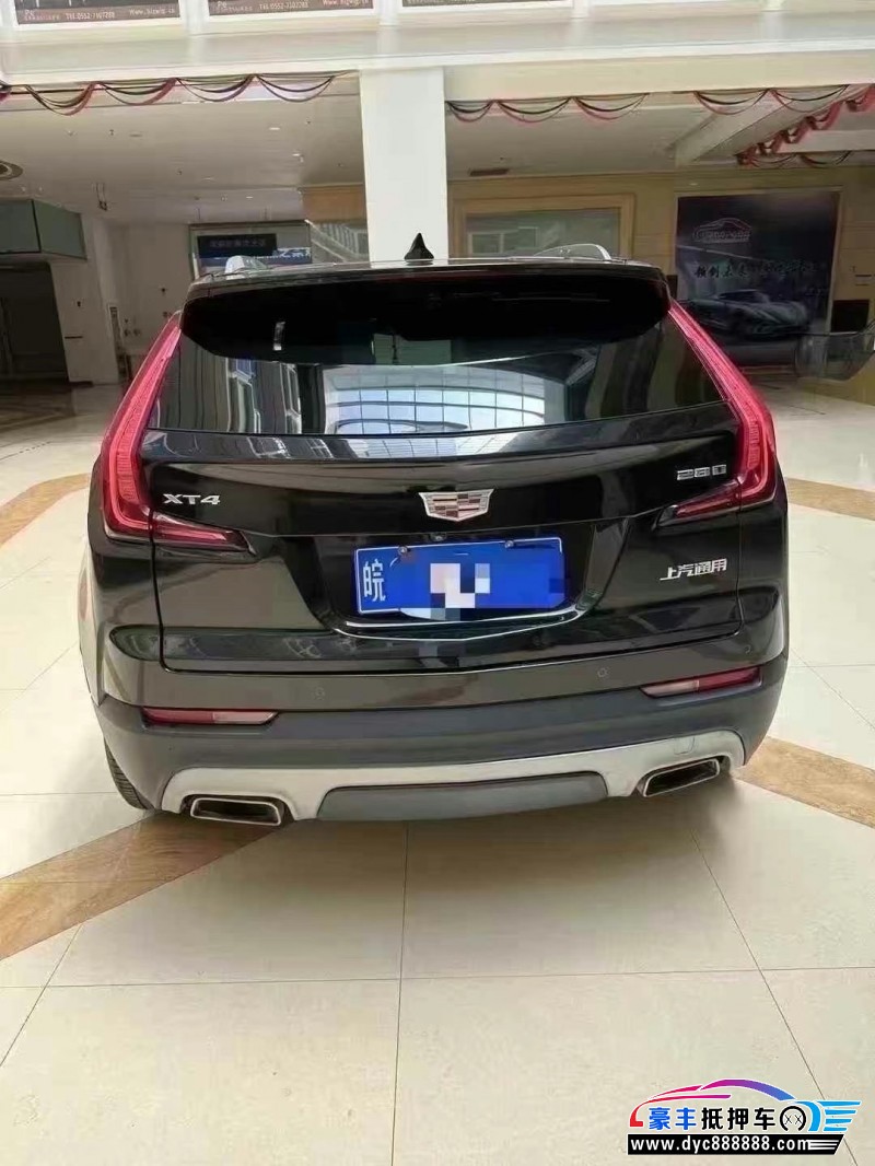 20年凯迪拉克XT4轿车抵押车出售