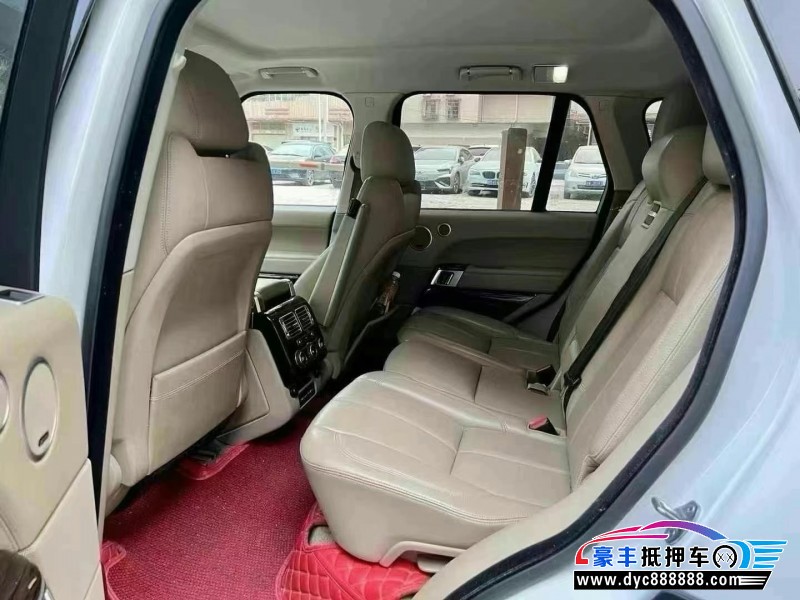 18年路虎揽胜行政轿车抵押车出售