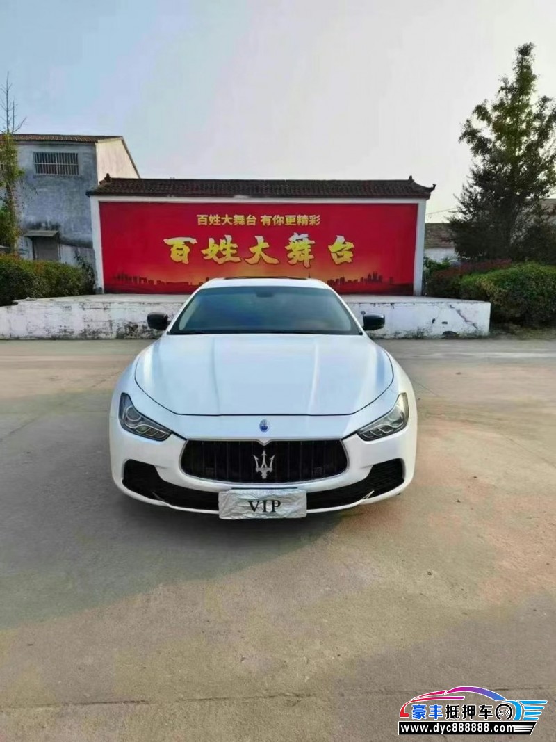 15年玛莎拉蒂Ghibli轿车抵押车出售