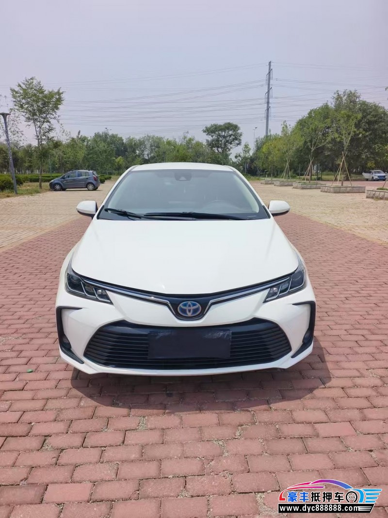 23年丰田卡罗拉轿车抵押车出售