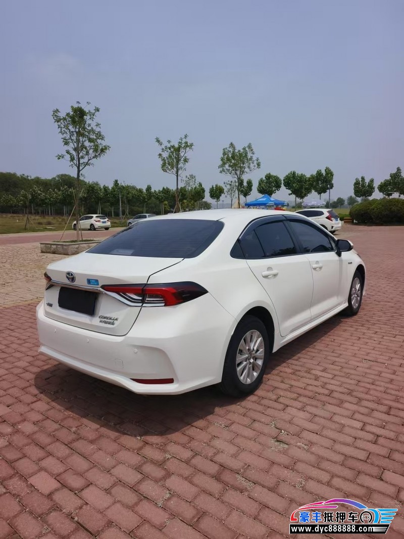 23年丰田卡罗拉轿车抵押车出售