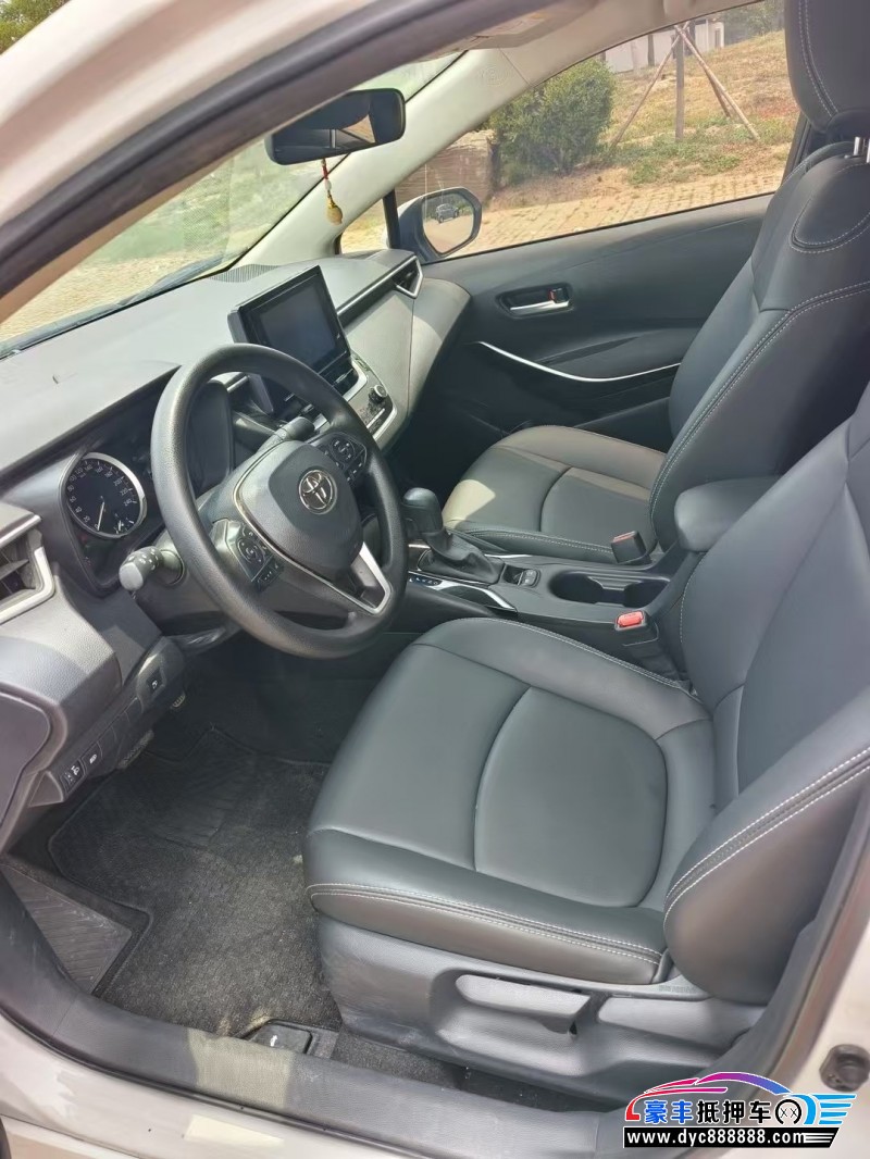 23年丰田卡罗拉轿车抵押车出售