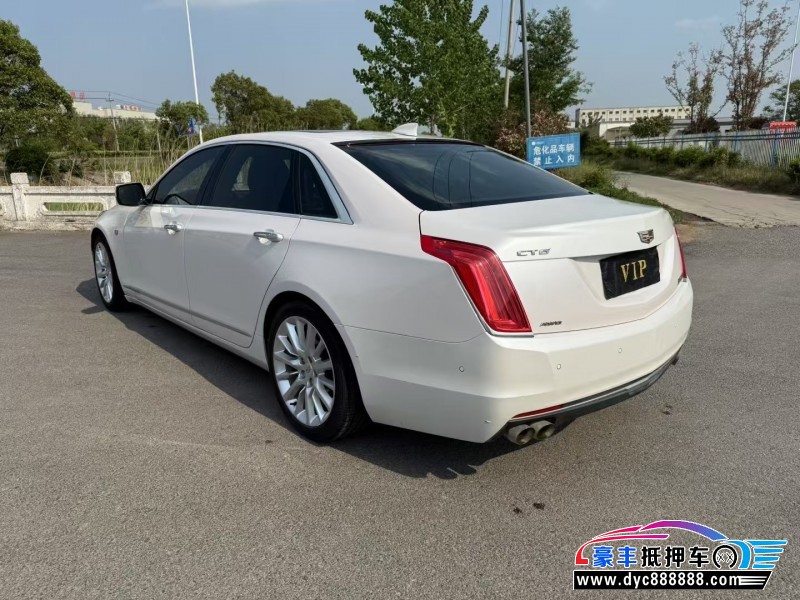 17年凯迪拉克CT6轿车抵押车出售