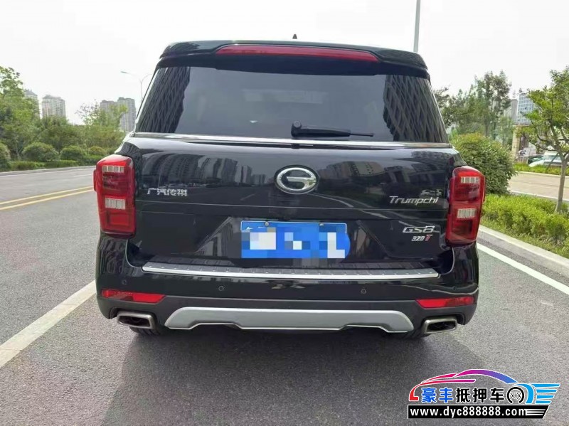 17年传祺GS8轿车抵押车出售