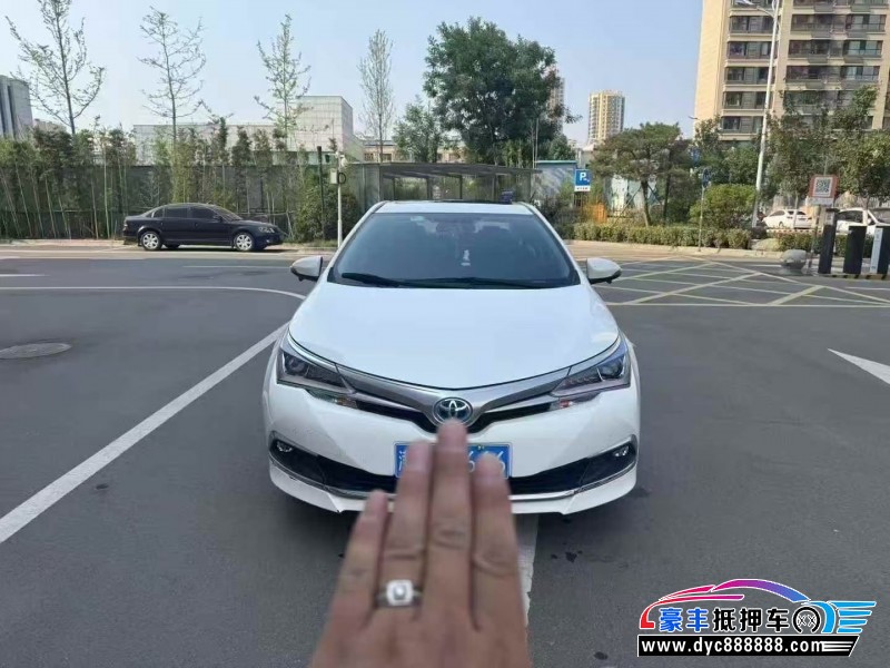 18年丰田卡罗拉轿车抵押车出售