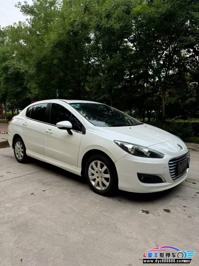 18年标致308轿车抵押车出售
