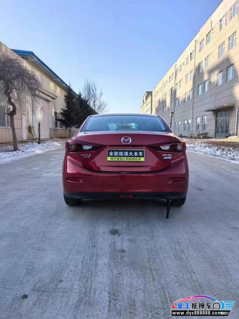 16年马自达昂克赛拉轿车抵押车出售