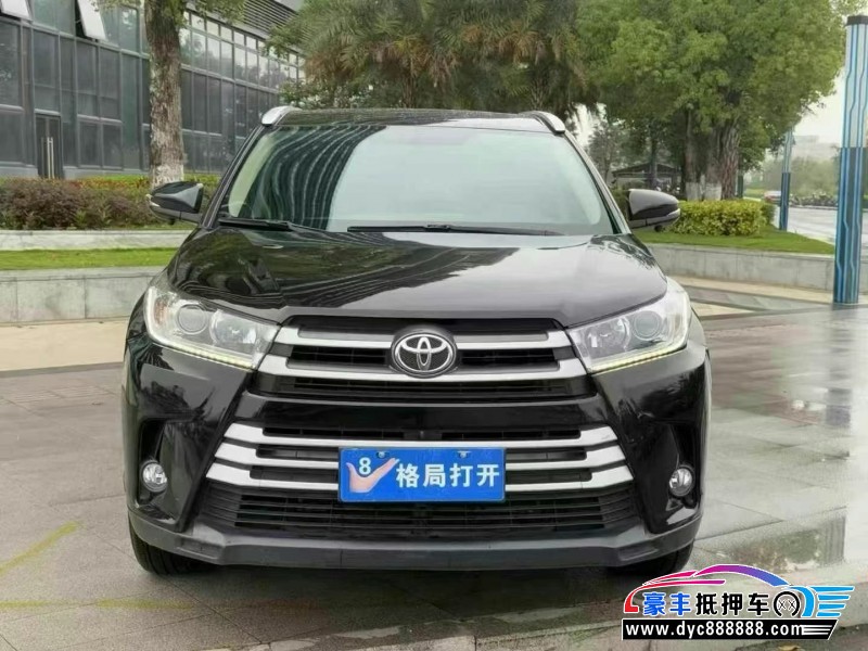 20年丰田汉兰达轿车抵押车出售