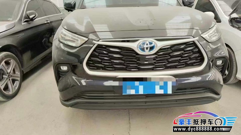 22年丰田汉兰达轿车抵押车出售