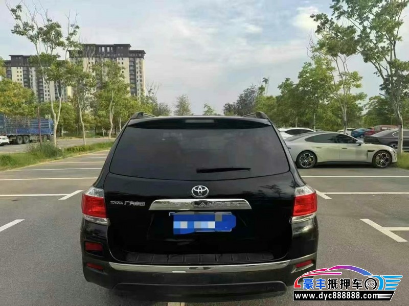 14年丰田汉兰达轿车抵押车出售