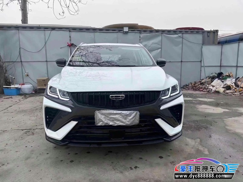 24年吉利缤越轿车抵押车出售