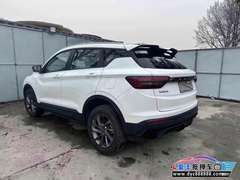 24年吉利缤越轿车抵押车出售