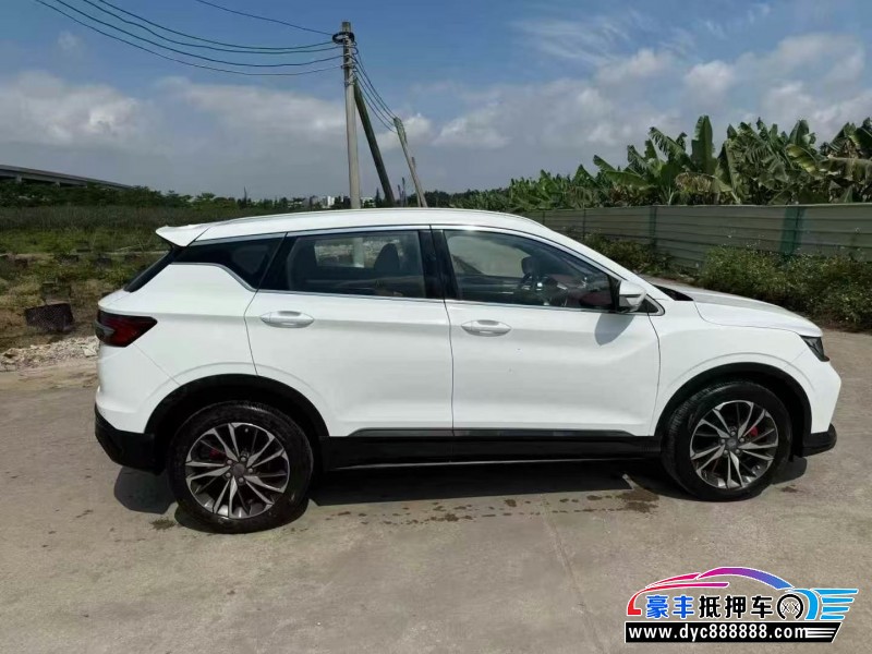 21年吉利缤越轿车抵押车出售