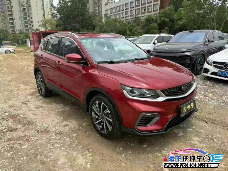 19年吉利缤越轿车抵押车出售