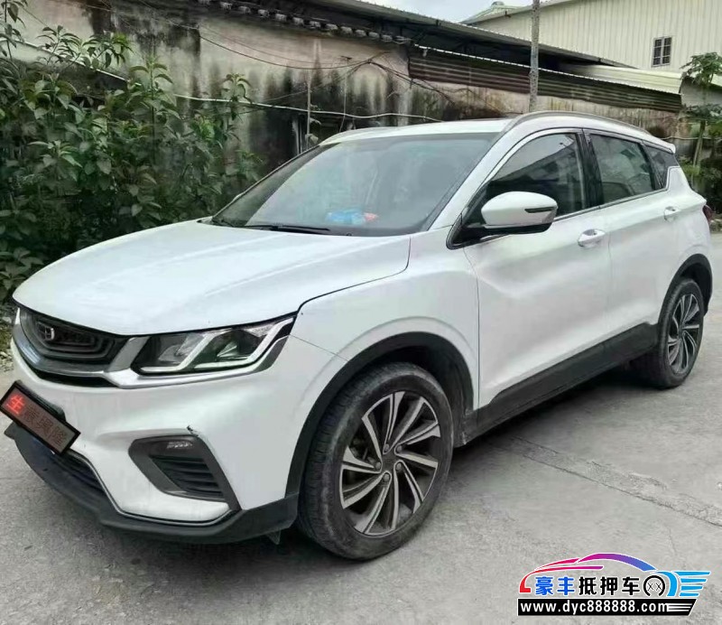 20年吉利缤越轿车抵押车出售