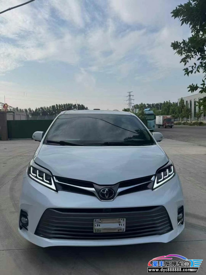 20年丰田塞纳MPV抵押车出售