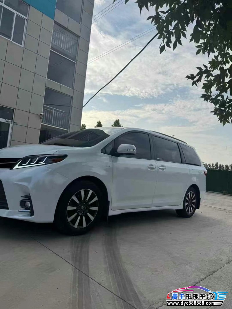 20年丰田塞纳MPV抵押车出售