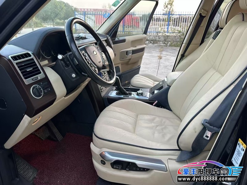 09年路虎揽胜行政SUV抵押车出售