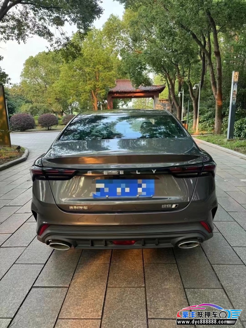 23年吉利缤瑞轿车抵押车出售