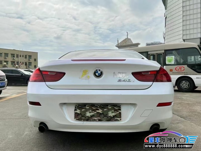 12年宝马6系轿车抵押车出售