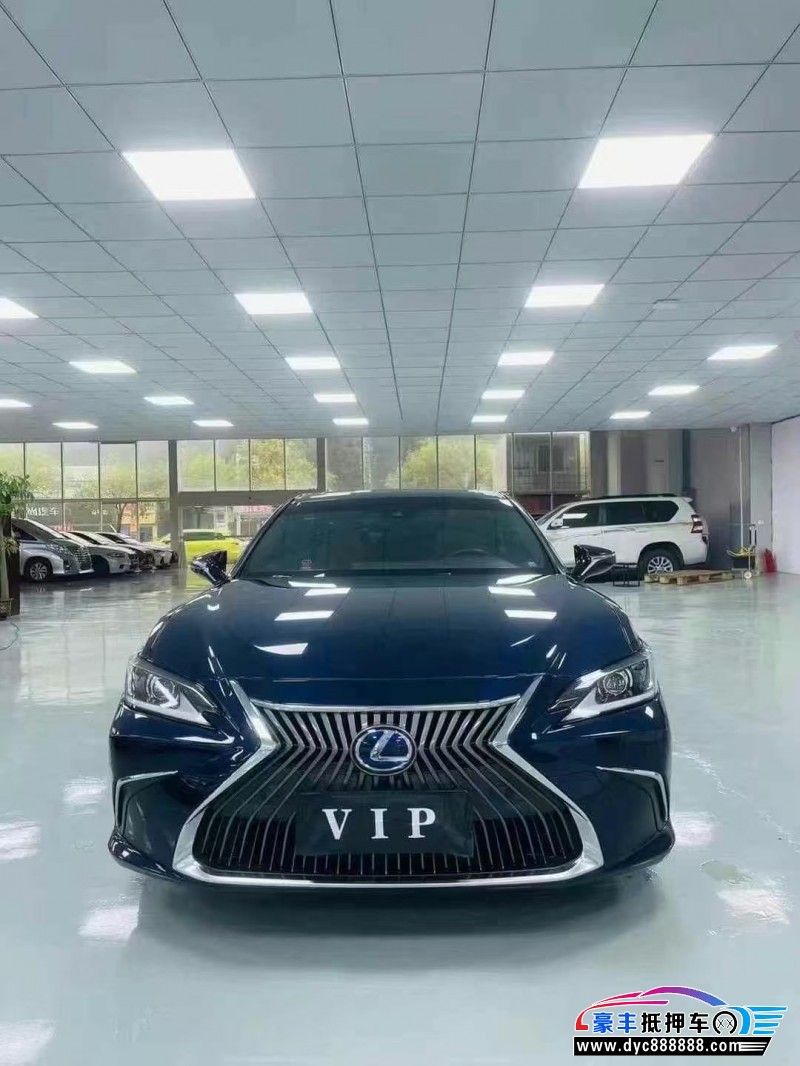 19年雷克萨斯ES轿车抵押车出售