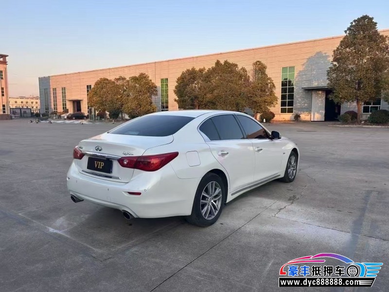 17年英菲尼迪Q50L轿车抵押车出售