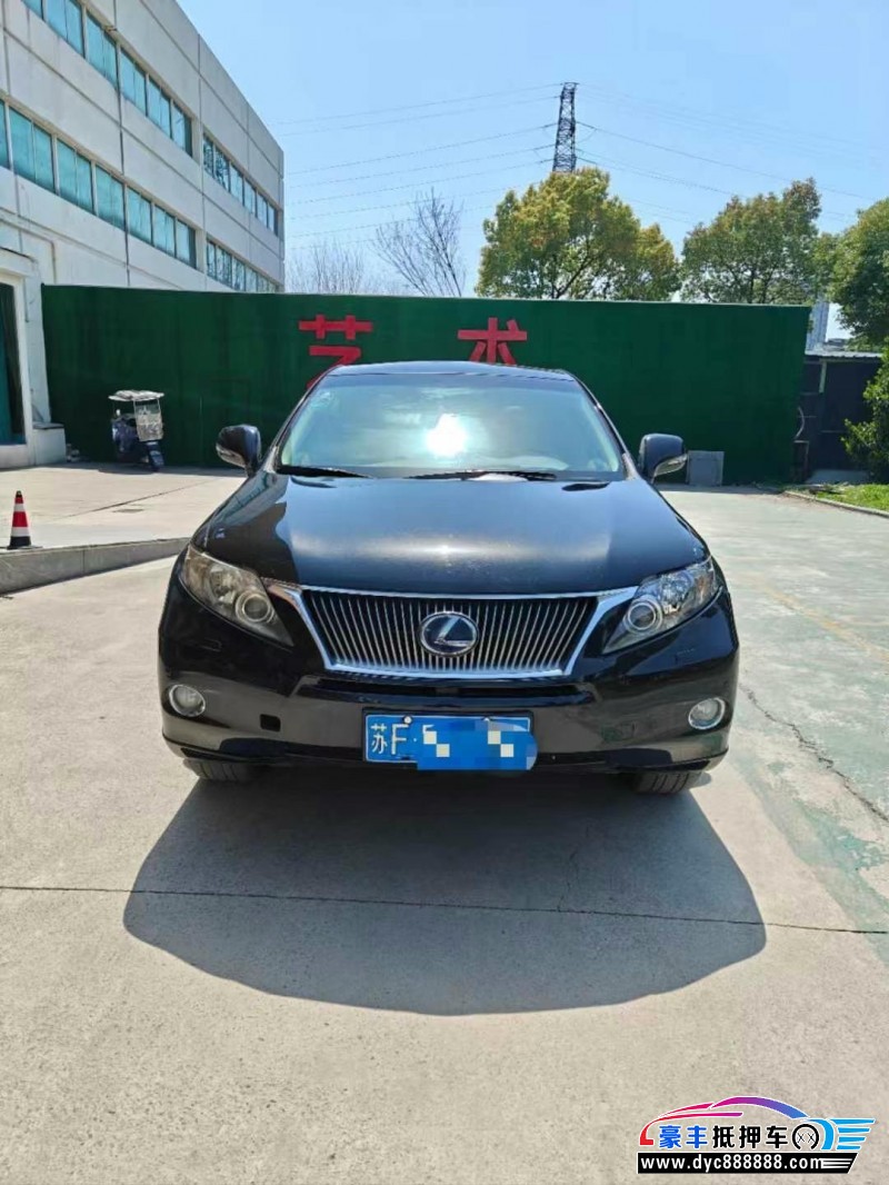 抵押车出售12年雷克萨斯RXSUV