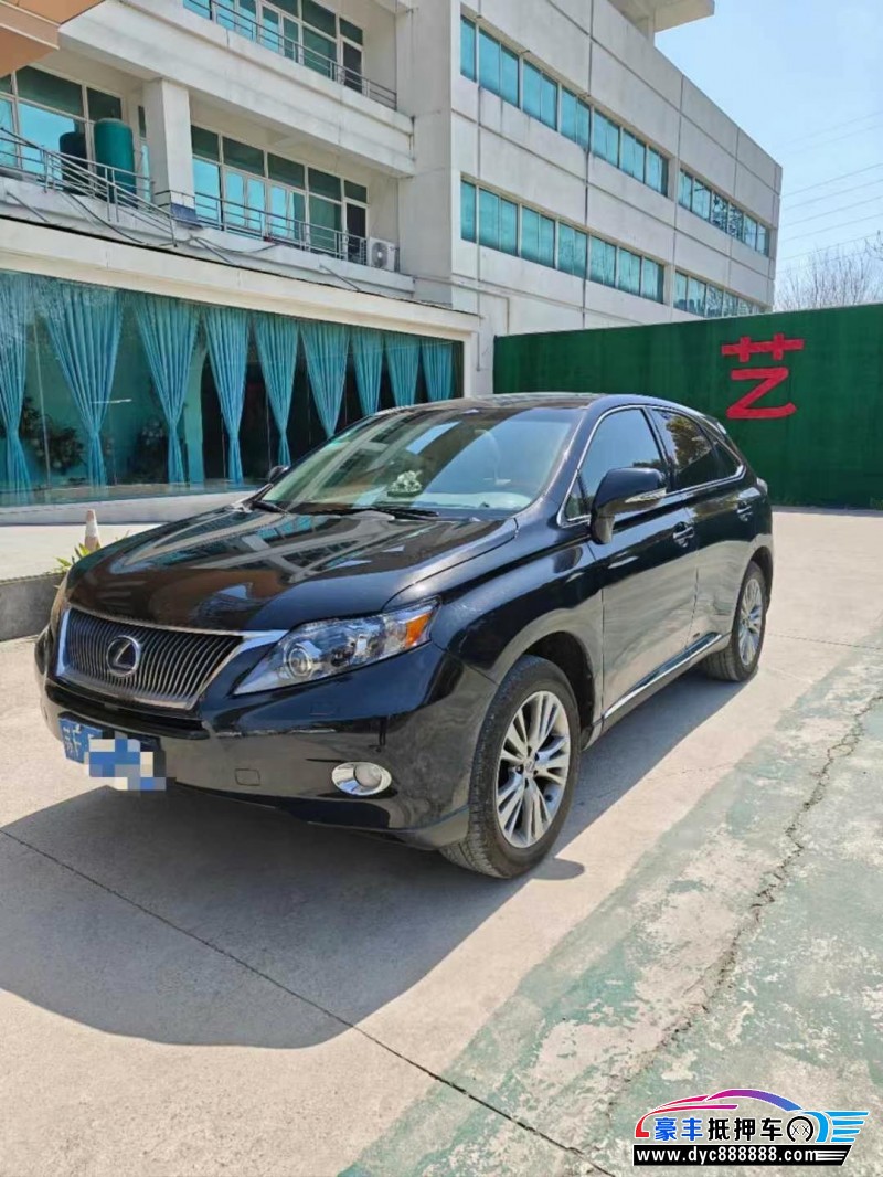 12年雷克萨斯RXSUV抵押车出售