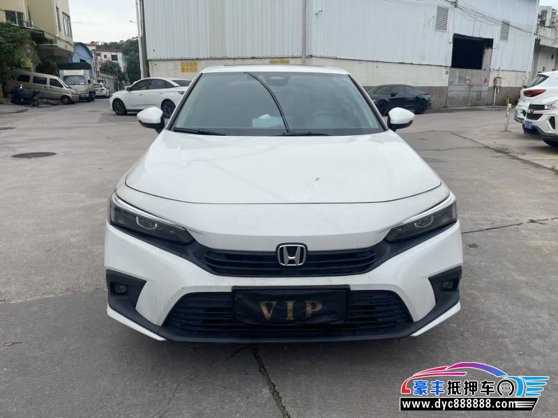 24年本田思域轿车抵押车出售