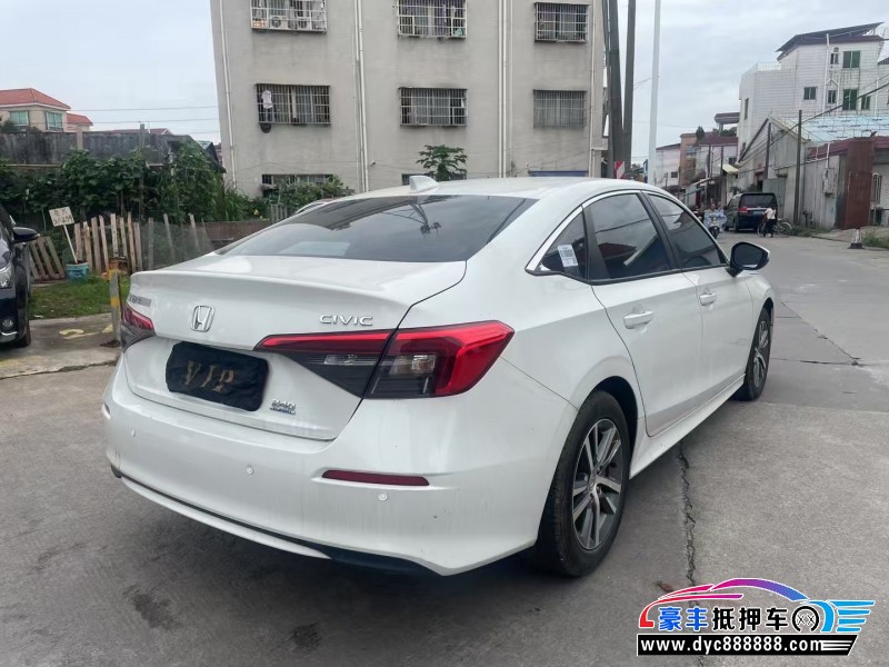 24年本田思域轿车抵押车出售