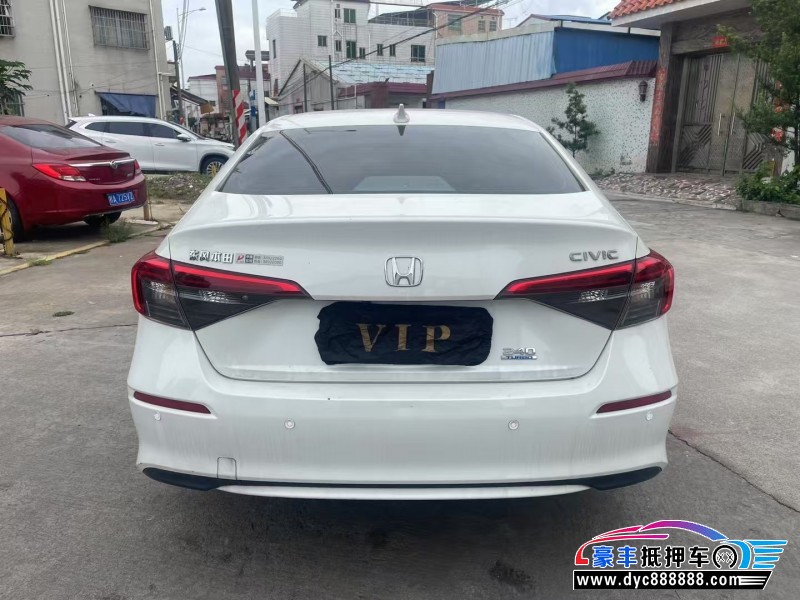 24年本田思域轿车抵押车出售