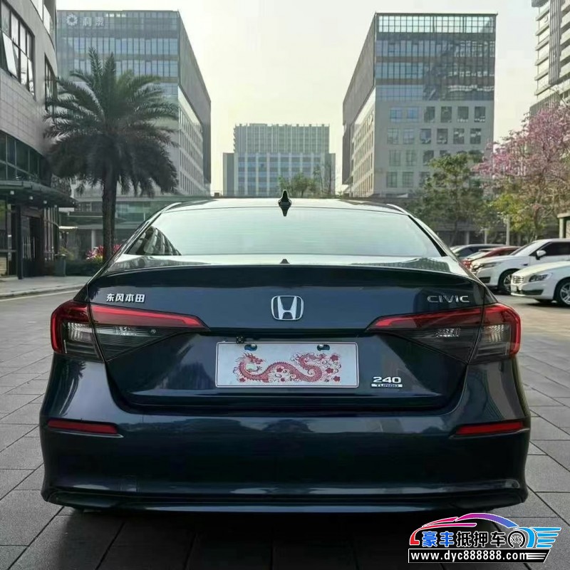 23年本田思域轿车抵押车出售