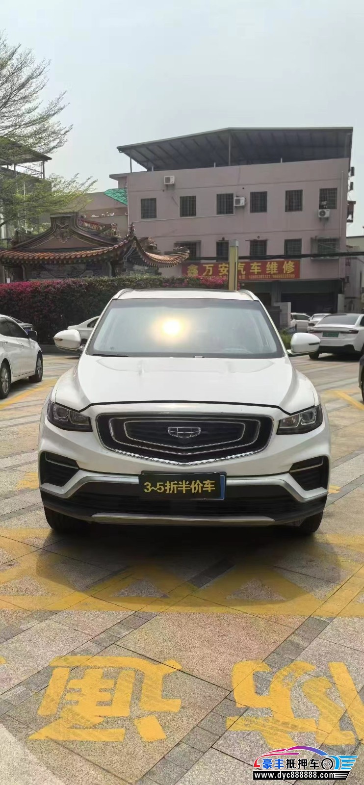 抵押车出售21年吉利博瑞轿车