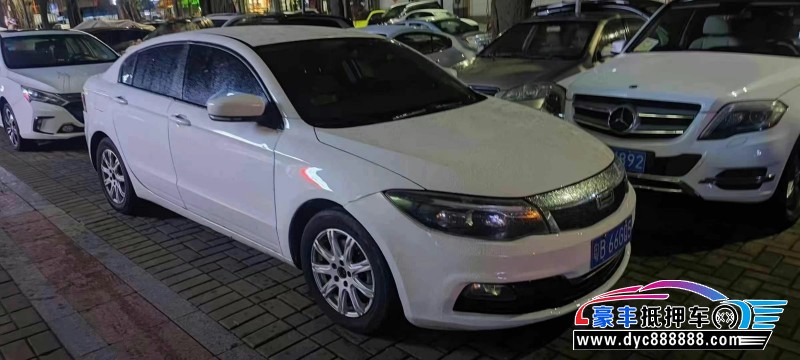 18年观致观致3轿车抵押车出售