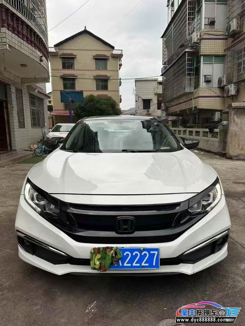 20年本田思域轿车抵押车出售