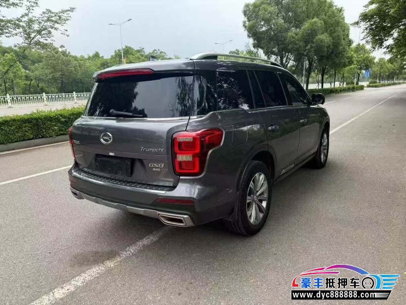 20年传祺GS8轿车抵押车出售