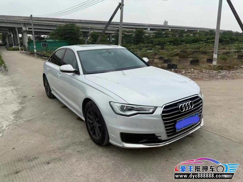 17年奥迪A6L轿车抵押车出售