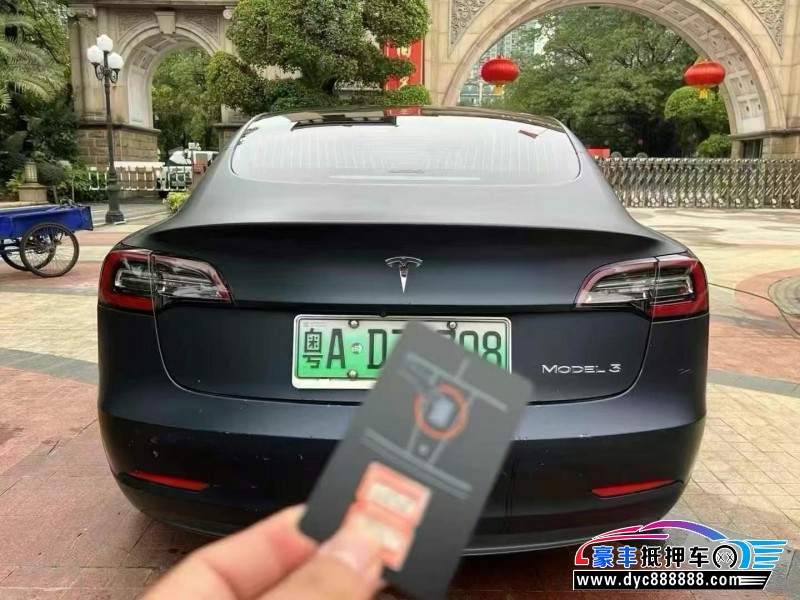 20年特斯拉MODEL 3轿车抵押车出售