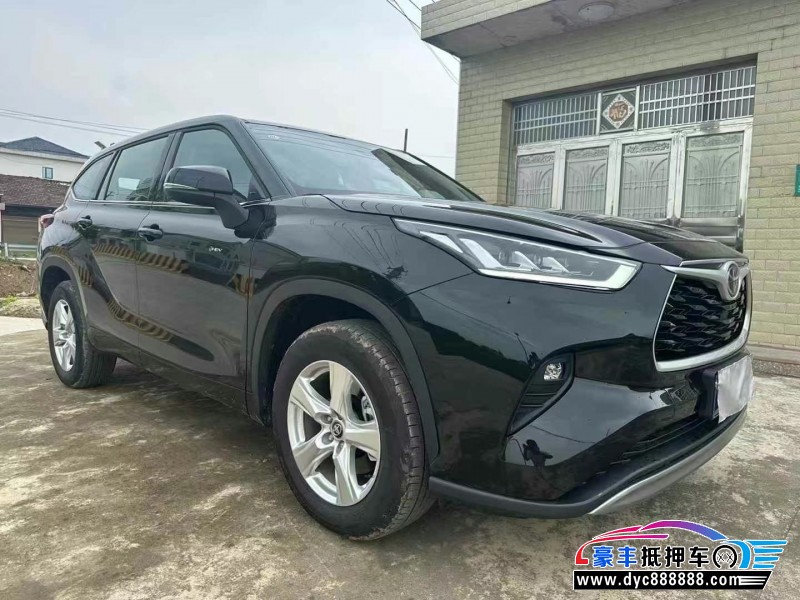 25年丰田汉兰达轿车抵押车出售