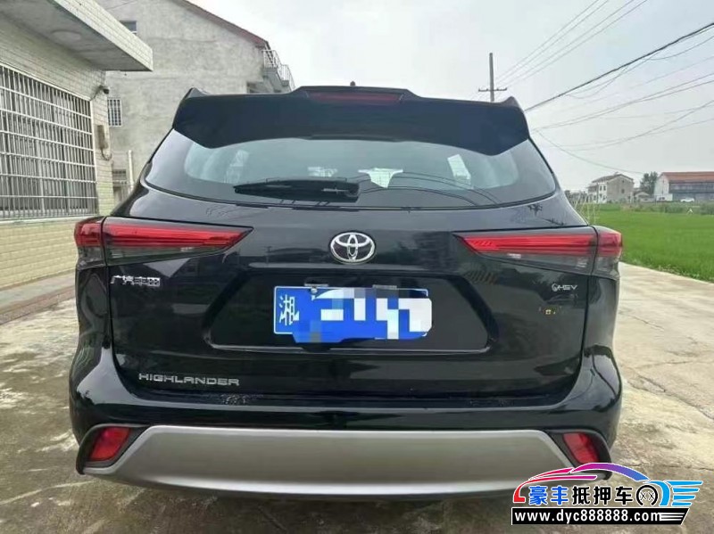 25年丰田汉兰达轿车抵押车出售