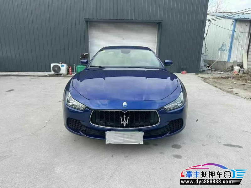 18年玛莎拉蒂Ghibli轿车抵押车出售