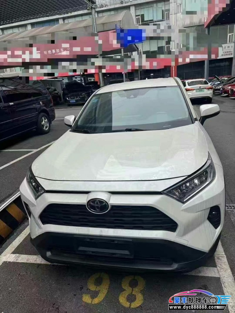 20年丰田RAV4轿车抵押车出售