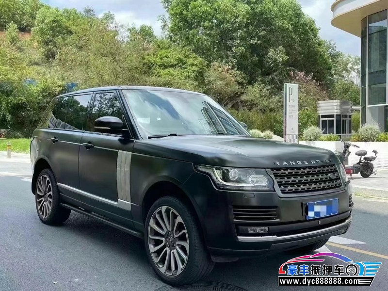 18年路虎揽胜行政轿车抵押车出售