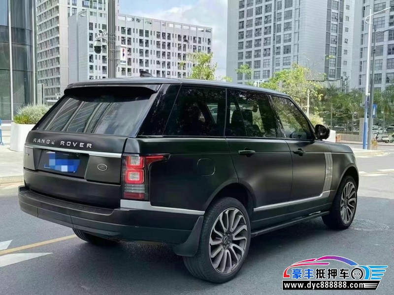 18年路虎揽胜行政轿车抵押车出售