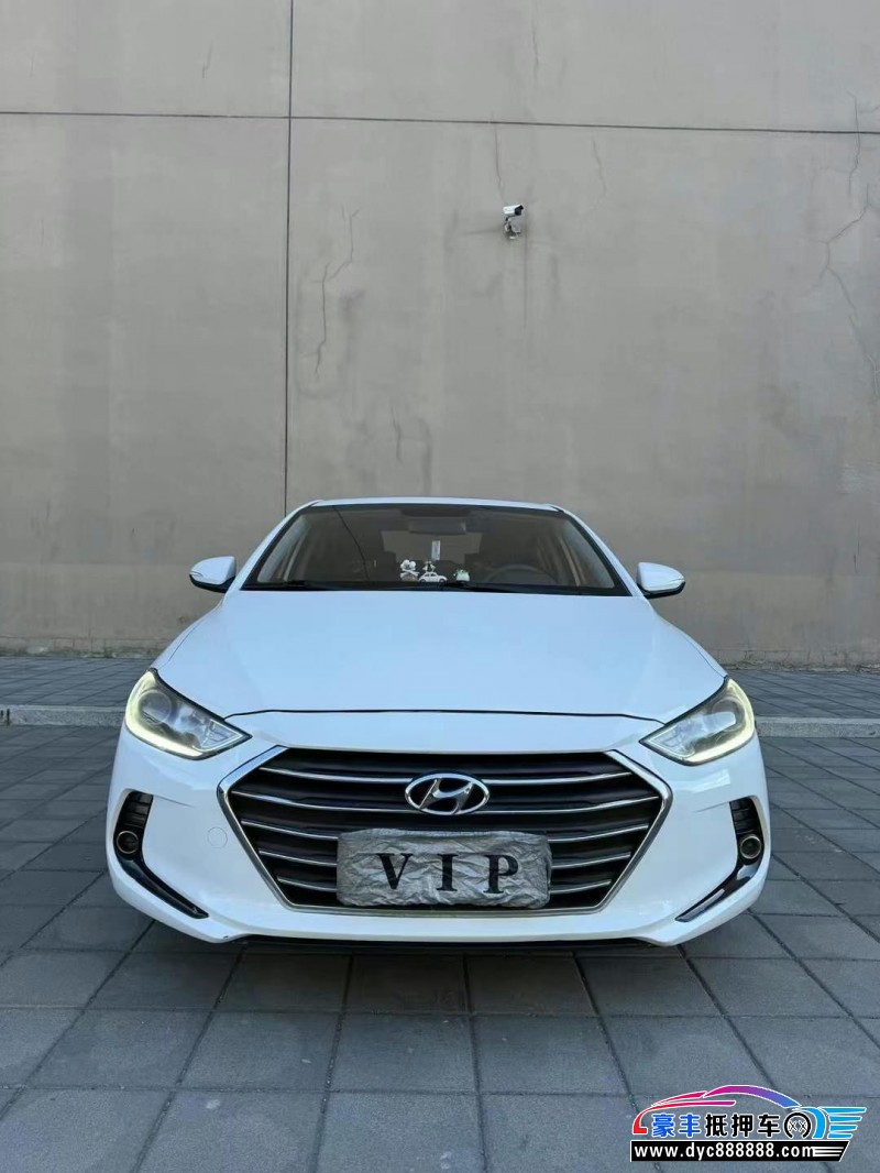 19年现代领动轿车抵押车出售