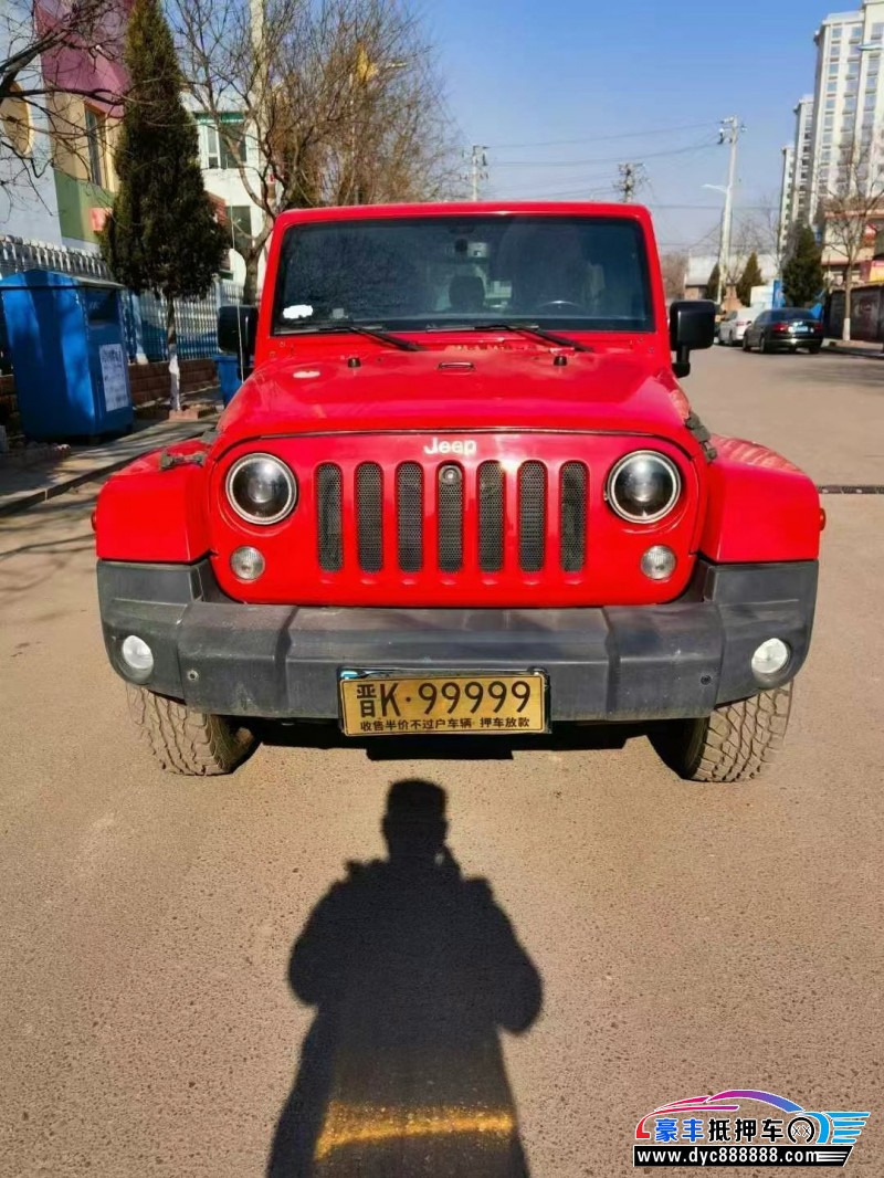 15年Jeep牧马人轿车抵押车出售