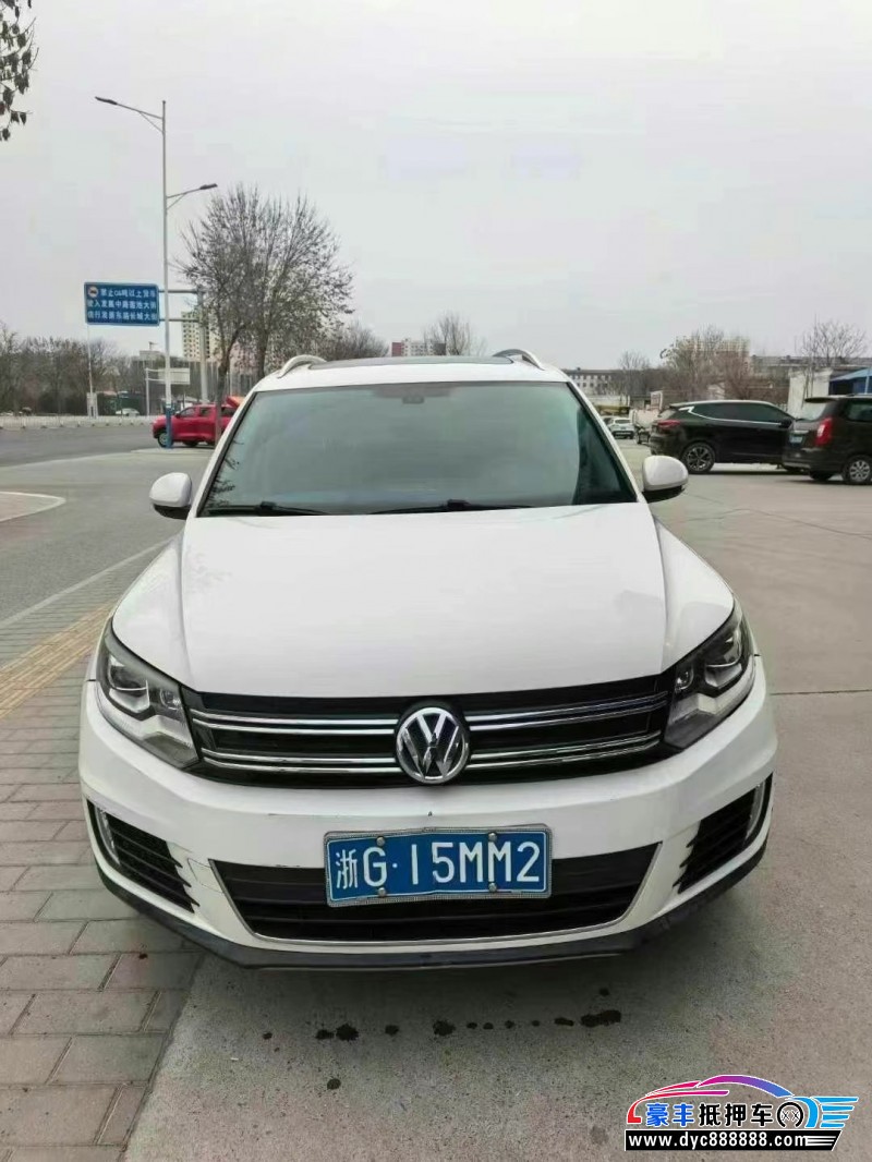 16年大众途观轿车抵押车出售