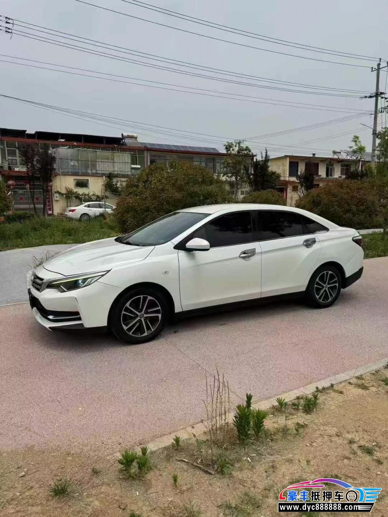 19年启辰D60轿车抵押车出售