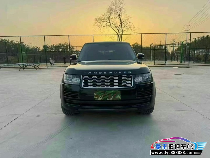 18年路虎揽胜行政轿车抵押车出售
