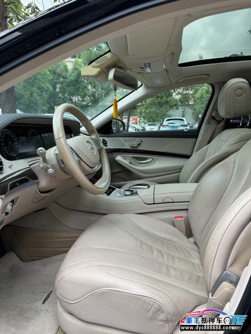 17年奔驰S轿车抵押车出售
